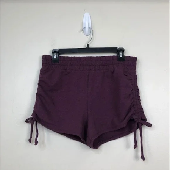 Victoria's Secret PINK Women's Pull-On Side Drawstring Shorts Purple M, $33 NWT - Picture 1 of 2
